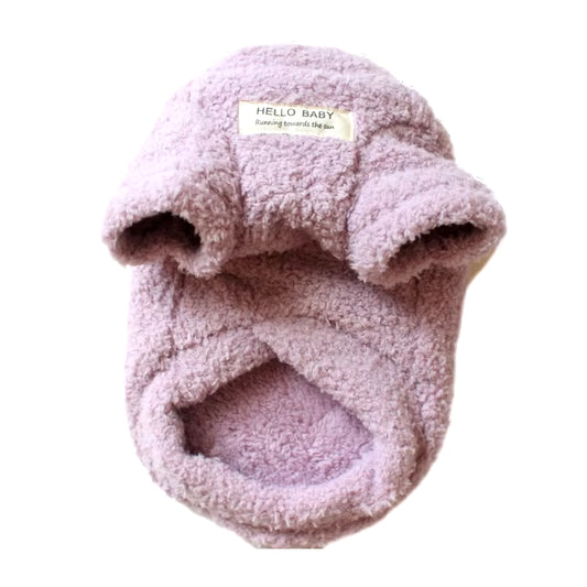 Plush Winter Dog Sweater - Warm and Soft Coat for Small to Medium Dogs and Cats, Ideal for Chihuahuas and Teddy Breeds