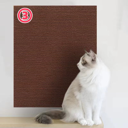 Self-Adhesive Cat Scratch Protection Mat for Sofas - Durable Climbing Frame and Scratching Board for Cats