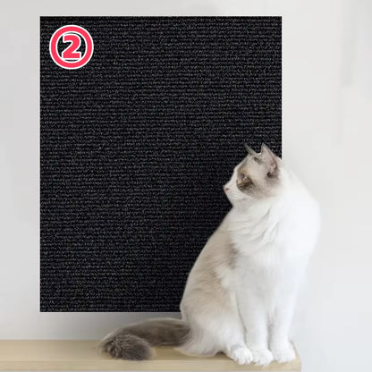 Self-Adhesive Cat Scratch Protection Mat for Sofas - Durable Climbing Frame and Scratching Board for Cats