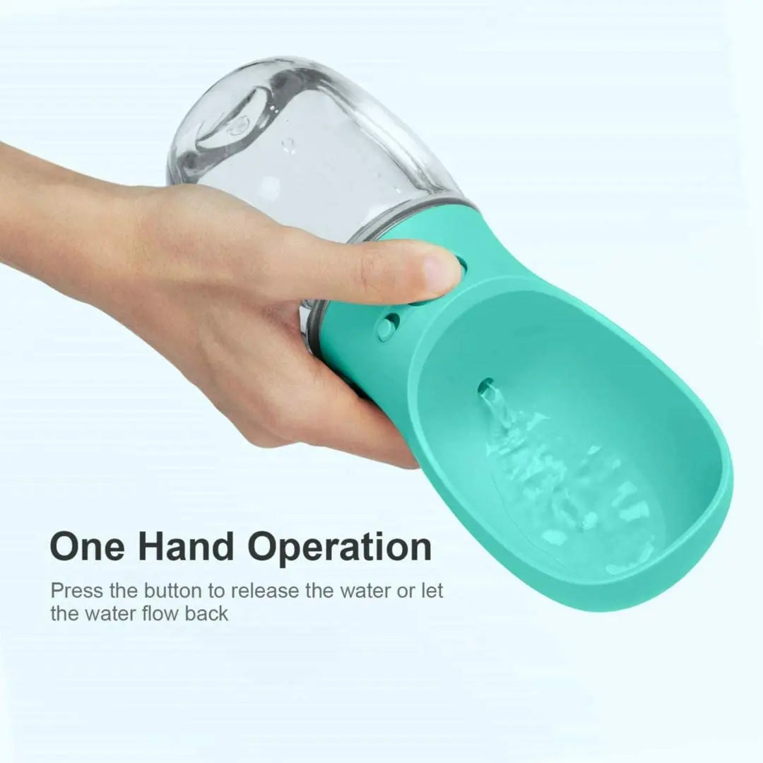 Portable Pet Water Bottle – Travel Drinking Dispenser for Dogs & Cats