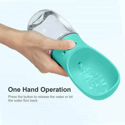 Portable Pet Water Bottle – Travel Drinking Dispenser for Dogs & Cats
