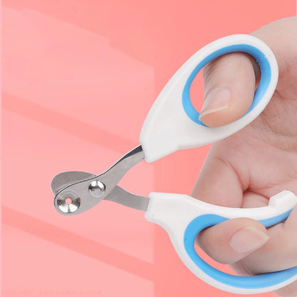 Pet Nail Clippers – Circular Safety Hole Trimmer for Cats & Small Dogs