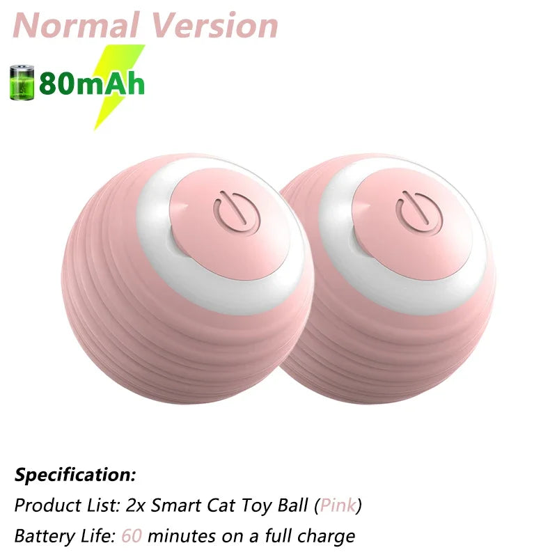 Interactive Electric Rolling Ball for Cats - Smart Rotating Toy and Game Accessory