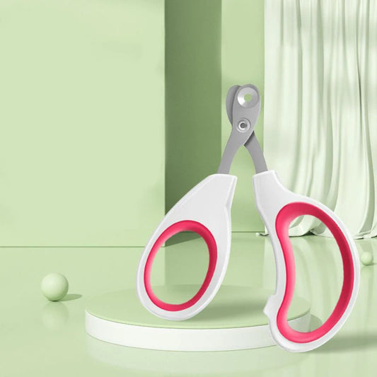 Pet Nail Clippers – Circular Safety Hole Trimmer for Cats & Small Dogs