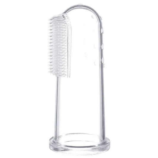 Pet Finger Toothbrush – Soft Silicone Teeth Cleaning Brush for Dogs & Cats