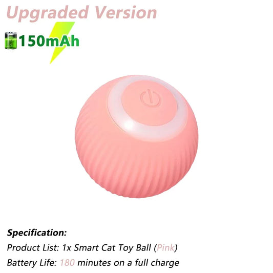 Interactive Electric Rolling Ball for Cats - Smart Rotating Toy and Game Accessory