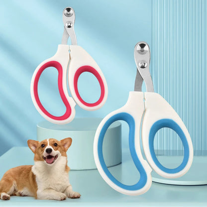 Pet Nail Clippers – Circular Safety Hole Trimmer for Cats & Small Dogs
