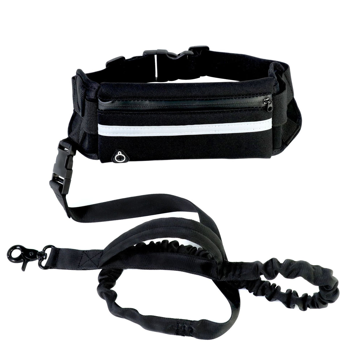 Hands-Free Dog Leash Belt – Shock-Absorbing Running Lead with Phone Pocket