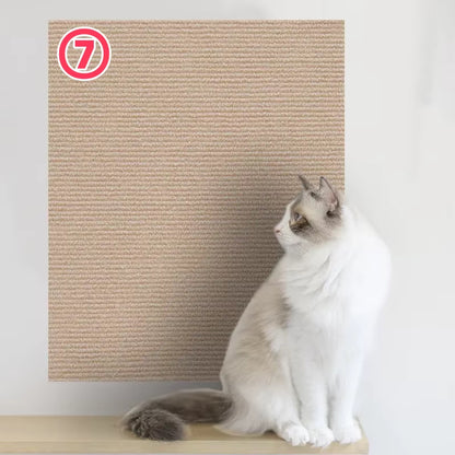 Self-Adhesive Cat Scratch Protection Mat for Sofas - Durable Climbing Frame and Scratching Board for Cats